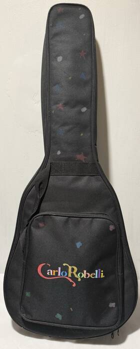 Crp304mlx Carlo Robelli Acoustic Guitar Huge Back Crack For Repair Gig Bag