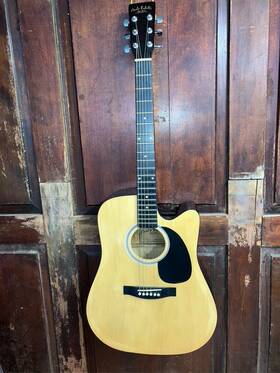 Skv-cf25c Carlo Robelli Cutaway Dreadnought Steel String Acoustic Guitar