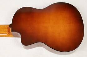 125cel Cathedral Guitars Rare 10-string Classical Harp Guitar With Solid Flamed Maple Back