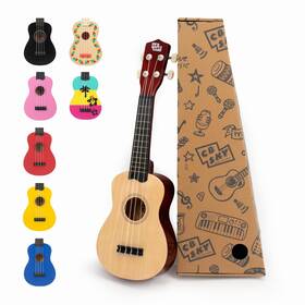 Cb Sky 611212054076 Soprano Ukulele 21 Inch /53cm Beginners Students Kids Guitar Natural
