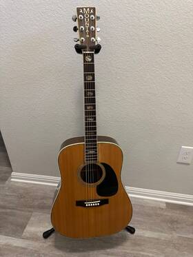 W500d Cf Mountain C.f. Vintage Acoustic Guitar Dreadnought