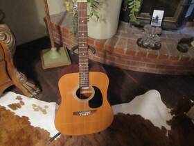 Chateau Co8-w240 Acustic Guitar Model Good Cond