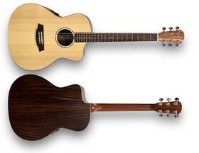 Ccsan1ecsr Cole Clark San1ec Spruce Rosewood