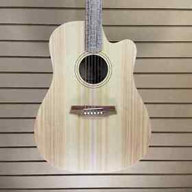 Fl1ec-bm Cole Clark Natural Satin With Gig Bag Free Shipping