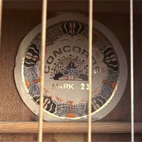 Mark-23 Concorde Mark 23 Dreadnought Acoustic Guitar Natural 6-string With Case