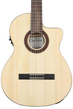 C5-cet Cordoba 809870046626 Limited Spalted Maple Thin Body Cutaway Classical Acoustic-ele
