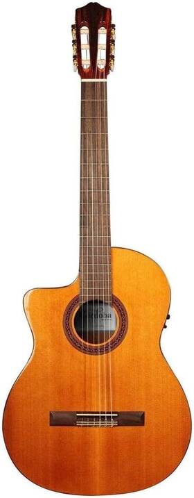 99-751-0240 Cordoba C5-ce Cd Lefty Cutaway Acoustic-electric Nylon String Guitar Iberia