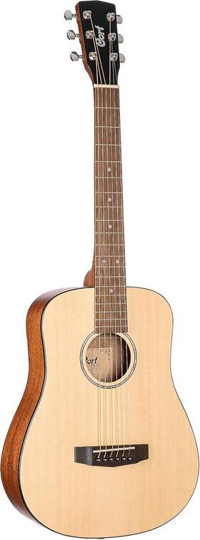 Cort 445047647642 6 String Acoustic Guitar Right Open Pore Natural Adminiop-a-u