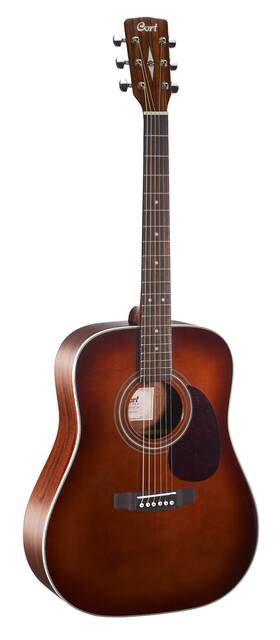 Cort Guitars Earth70br-a-u Earth70br Earth Series Acoustic Dreadnought Guitar. Brown