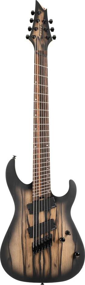 Kx507ms-nbb Cort Kx Series 7-string Multi-scale Solid Body Electric With Pale