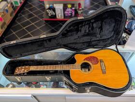 Mr740fx-nat Cort Mr740fx Acoustic Electric Guitar - Natural