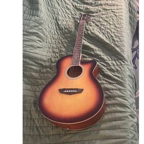 Qs10 Cosmo Fret Sonic Cutaway 6-string Acoustic Guitar Spruce Brown 1992