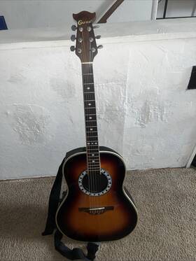 Frg-250 Crafter Acoustic Guitar In Excellent Condition With Case