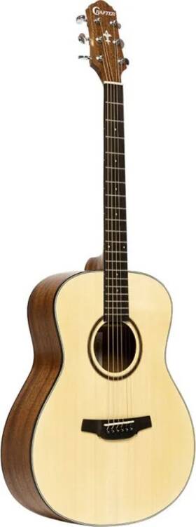 Ht100-n Crafter Silver Series 100 Orchestra Acoustic Guitar With Engelmann Spruce Top