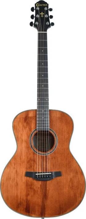 Ht250-br Crafter Silver Series 250 Orchestra Acoustic Guitar With Engelmann Spruce Top