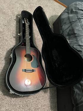 Crestline Cit950 Acoustic Guitar. Case Not Included