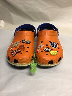 Crocs 198445130885 X Dragon Ball Z Classic Clog Goku Mens Unisex Size 12 210826-90h New