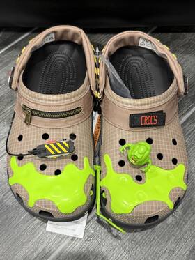 Crocs 211414-90h New Unisex Ghostbusters Classic Clog - Size M9 / W 11