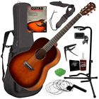 Csf1m Tbs Yamaha Acoustic Guitar Tobacco Brown Sunburst Complete Bundle