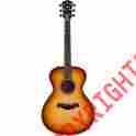 Custom-gc-8309 Taylor Custom 8309 Grand Concert Spruce Top Acoustic-elec Guitar Shaded Edgebrst 887766043683