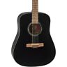 D120bk Mitchell Dreadnought Acoustic Guitar Black 656238048125