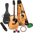D120pk Mitchell Acoustic Guitar Value Package Natural 656238039017