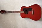 D25ch Guild Guidl Acoustic Guitar Cherry Finish Model