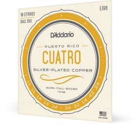 Daddario Ej96 D Addario Puerto Rican Cuatro 10 String Set