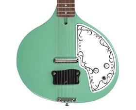 Danelectro 611820028732 Baby Sitar - Vintage Aqua