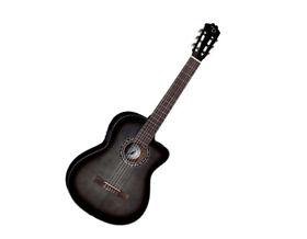 Dean Espana Classical A E Black Burst Open Box