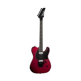 Dean Guitars 818896027502 Nash Vegas Select Floyd Electric Guitar Metallic Red Sat Inch