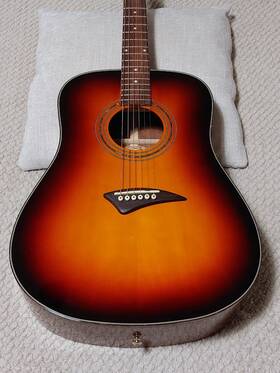 Ts2-vsb Dean Acoustic Guitar Sunburst Gloss Finish