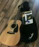 Dg-s8 Fender Nat Six String Acoustic Guitar Natural Wood Finish Gig
