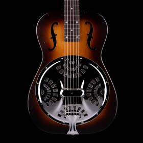 Dobro 84dob001 Pre Owned F-60 Squareneck Brown Acoustic Guitar With Ohsc