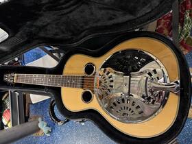 Dobro 888365087320 Sherhorn Wecther Resophonic Guitar Square Neck