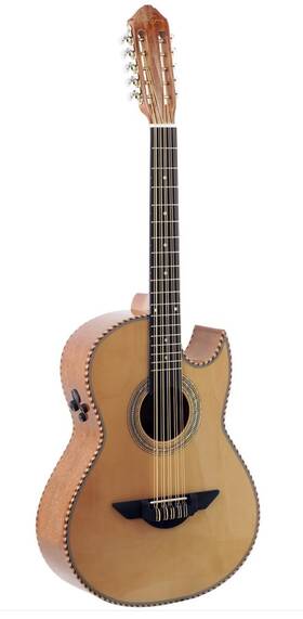 Don Jose Dj-bq500eq-nt Jos Bajo Quinto Acoustic/electric With Bag