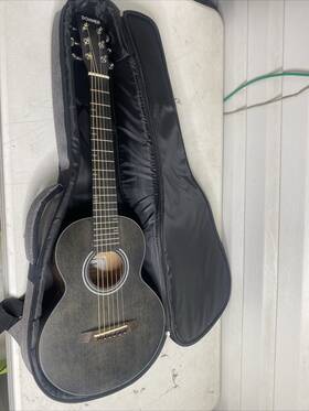 Dal-110d Donner Dinner Parlor Acoustic Beginner Guitar Excellent