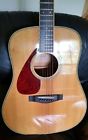 Dw-8l Yamaha Dw Left Handed Acoustic Guitar With Case Lefty Rare