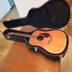 Dx-1 Martin Solid Spruce Top Acoustic Dreadnought Guitar Hard Excellent