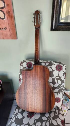 Eastman 846940041341 Dm1 Antique Gypsy Jazz Guitar With K&k Pickup And Hard Case