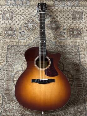 Ac222ce-dlx-gb Eastman Grand Auditorium Acoustic Electric In Gold Burst W Gigbag