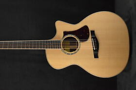 Ac822ce-ff Eastman Fan Fret Acoustic Electric Grand Auditorium Natural Gloss