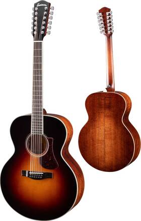 Ac330e-12-sb Eastman Acoustic Guitars Sunburst 12 String