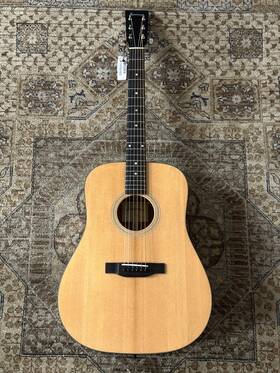 E1dl Eastman Left-handed Dreadnought Acoustic Guitar With Gig Bag And Free Pro Setup