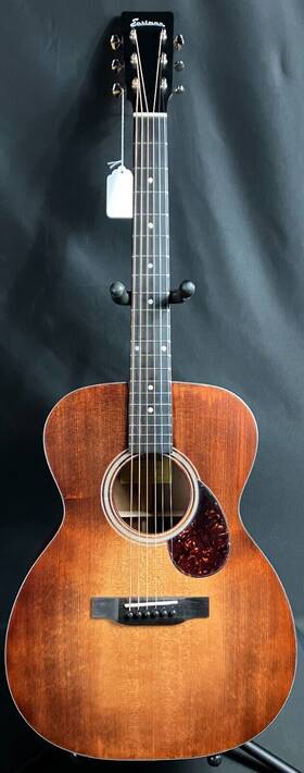 E1om-cla Eastman Orchestra Model Acoustic Guitar Classic Finish With Gig Bag