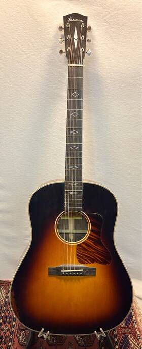 E22ss Eastman E22ss/v-sb Slope Shoulder Dreadnought Acoustic Guitar Antique Varnish