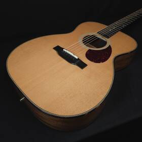 E3ome-dlx Eastman Deluxe Om Electric Acoustic Guitar With Gig Bag