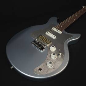 Ft-dcft62-icb Eastman Ft-dc62-icb Fuller Tone Ice Blue Metallic Electric Guitar With Gig Bag