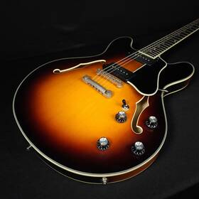 Eastman T60/tv-sb Sunburst Semi Hollow With Case