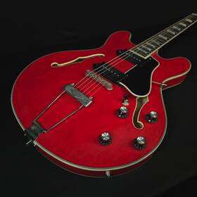 Eastman T64/v-t-rd Truetone Vintage Antique Red Thinline With Case